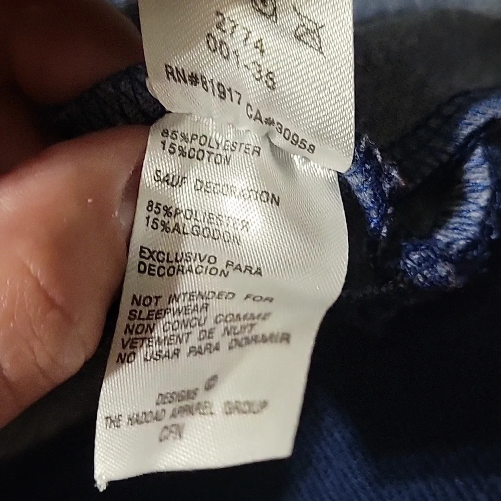Nike Varsity Zip Up Sweatshirt Navy Blue White Baby 0/3 Months Y2k